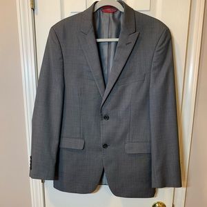Alfani Slim Fit Gray Suit, EUC, 38S w/ 33x27pants
